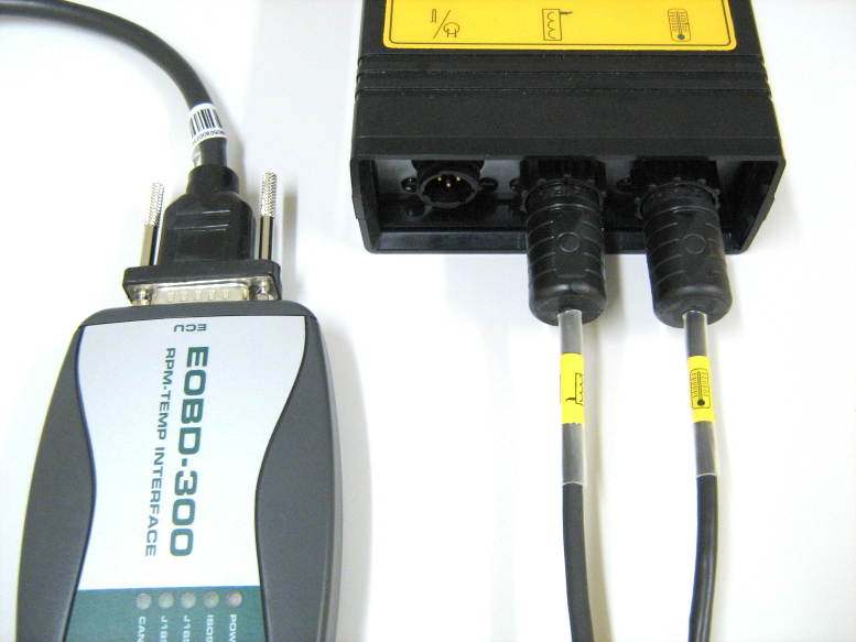 BrainBee Emission tester RPM and oil temp sender